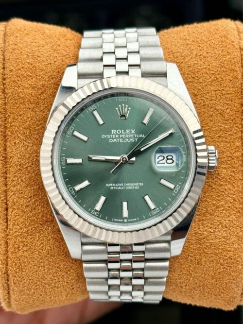 Rolex Datejust 41 Mint Green 126334 | 2022 | 41mm