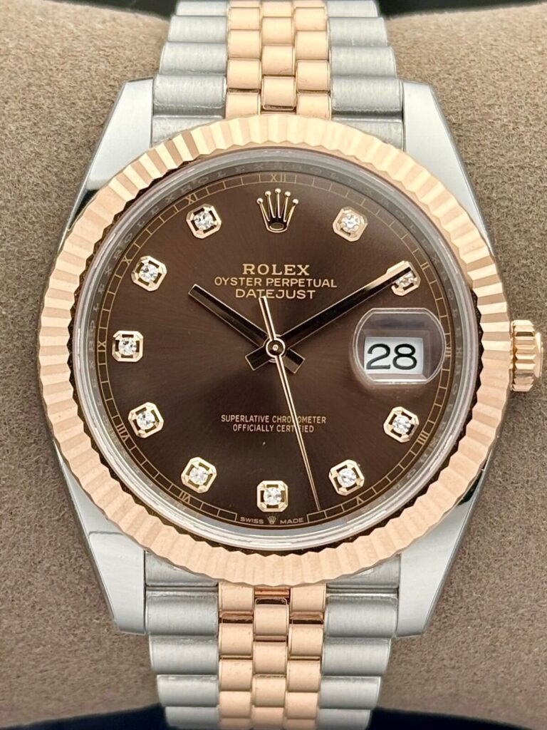 Rolex Datejust 41 Chocolate Diamond Dial 126331 2024 41mm Watch Rolex Datejust 41 Chocolate Diamond Dial 126331 2024 41mm Watch