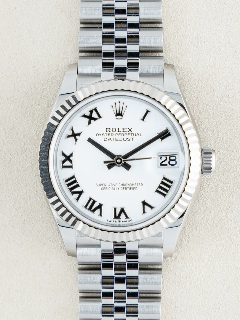 Datejust 31 “White Roman”