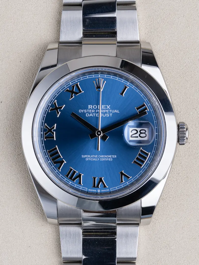 Datejust 41 “Azzuro Blue Roman”