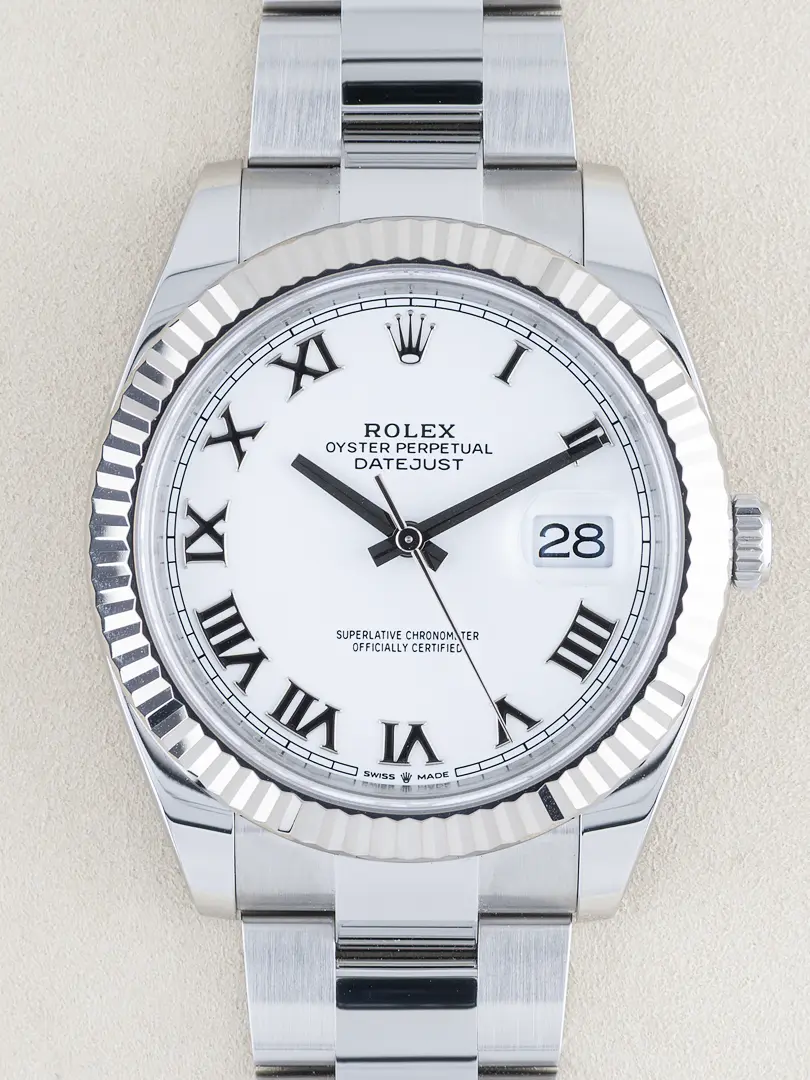 Datejust 41 “White Roman”