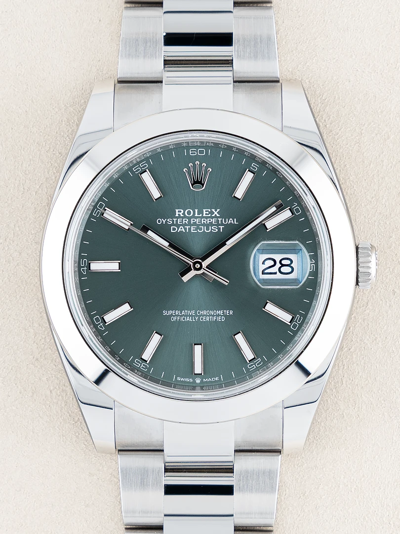 Datejust 41 “Mint Green”