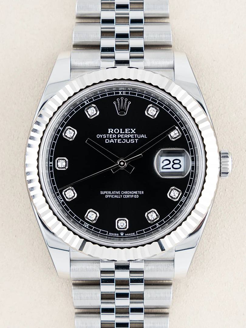 Datejust 41 “Black Diamond”