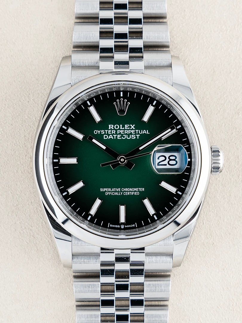 Datejust 36 "Green Ombre"