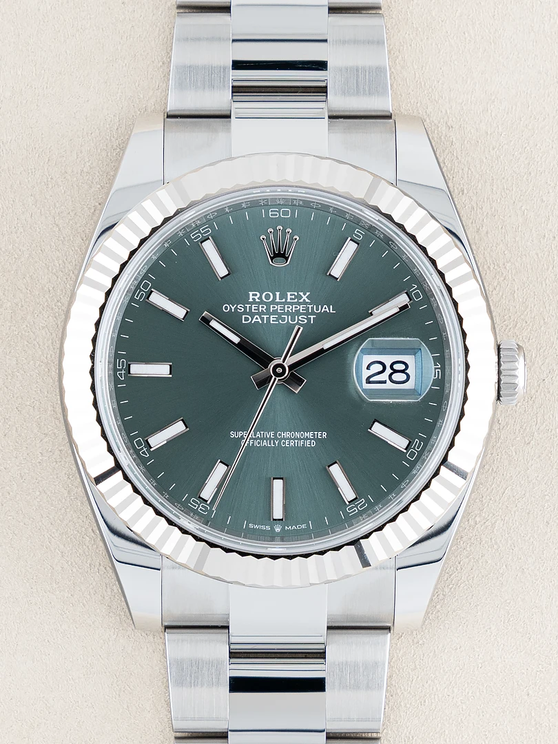 Datejust 41 “Mint Green”