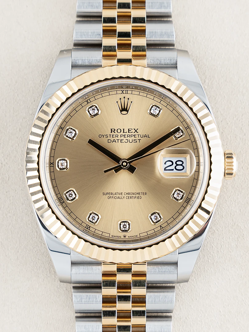 Datejust 41 “Champagne Diamond”