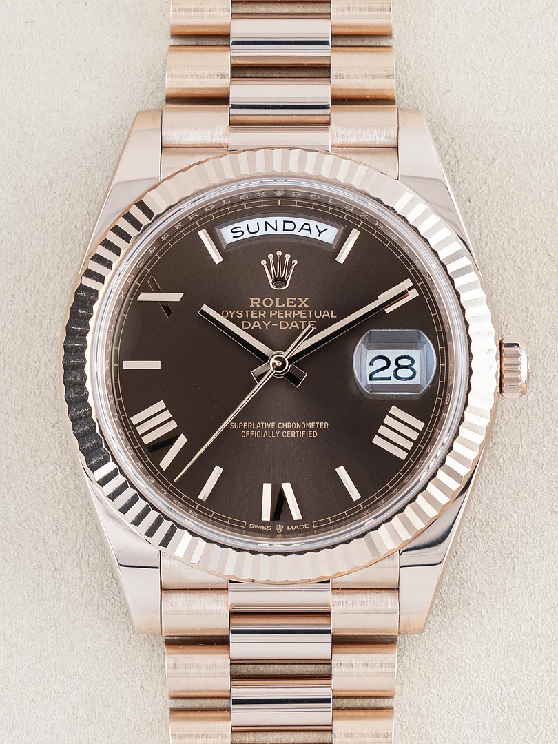 Day-Date 40 “Chocolate Roman”