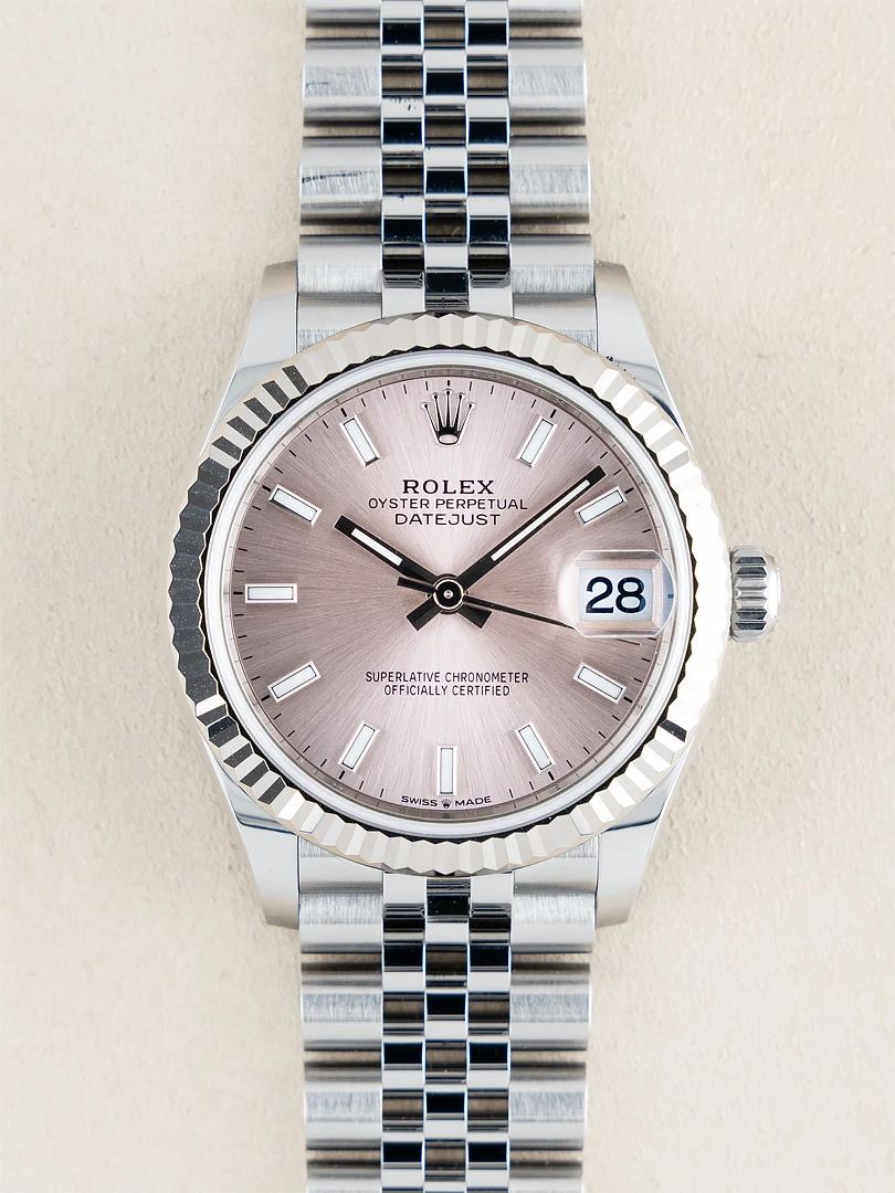 Rolex datejust pink 31mm image
