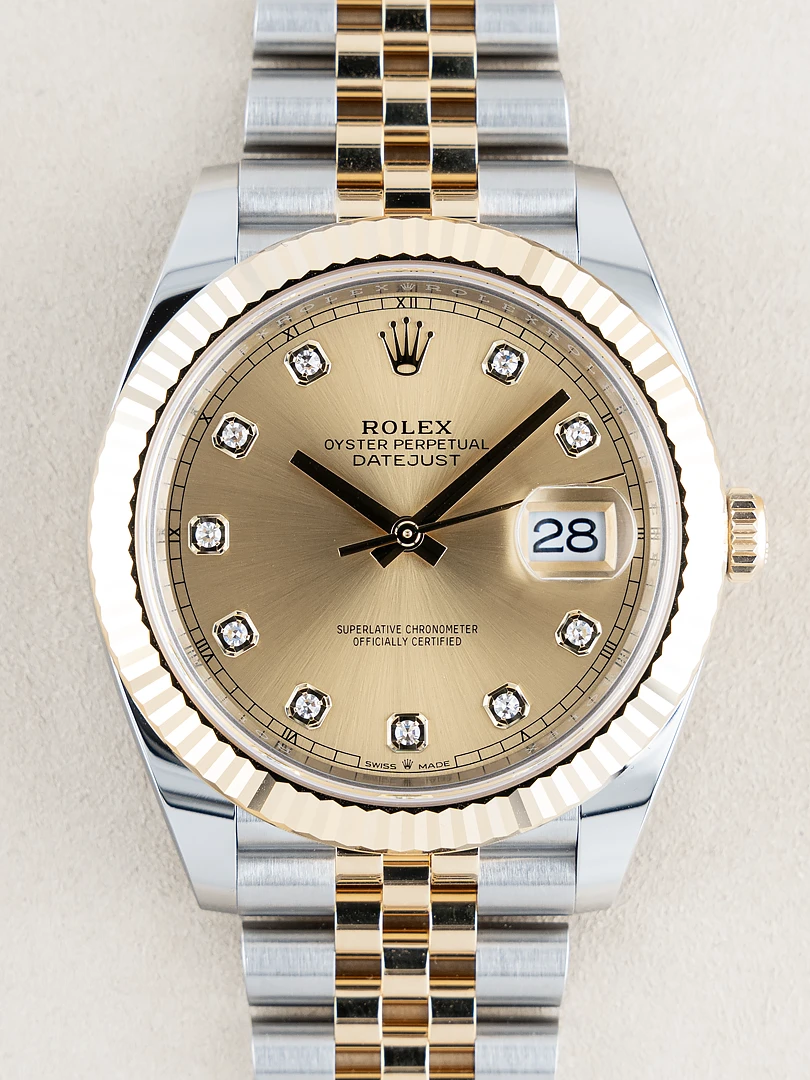 Datejust 41 “Champagne Diamond”