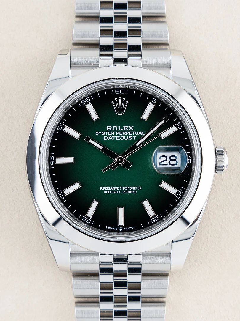 Datejust 41 “Ombre Green”