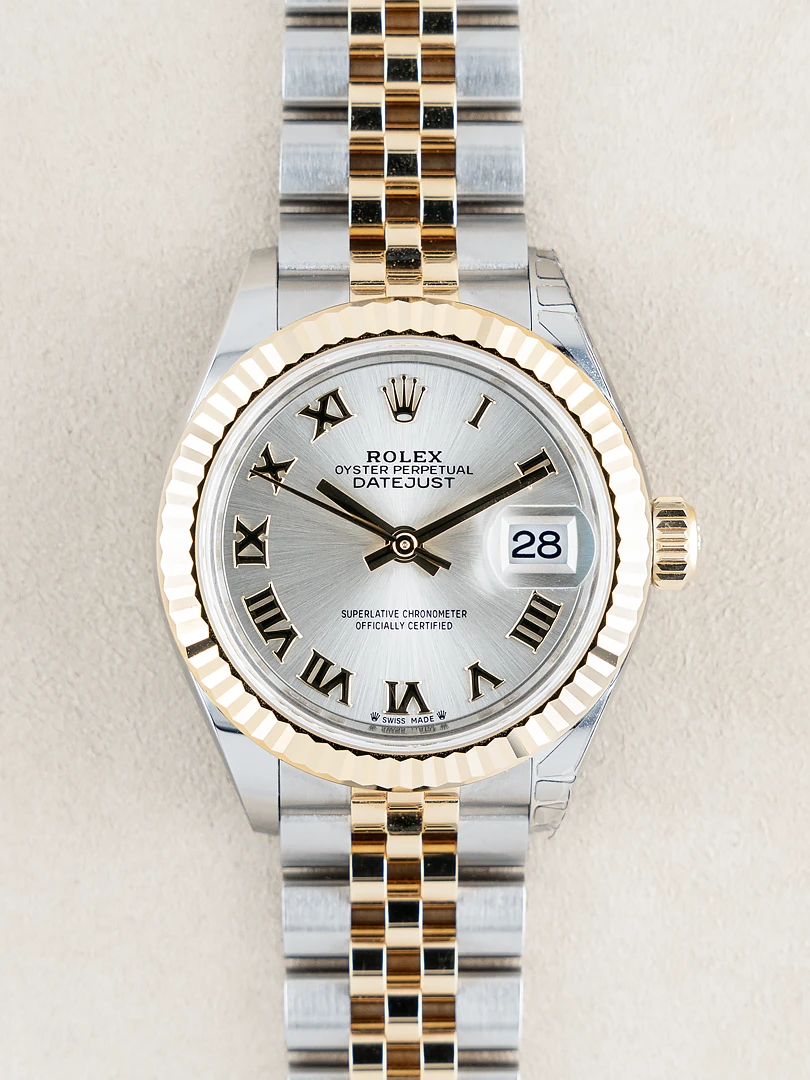 Datejust 28 “Silver Roman”