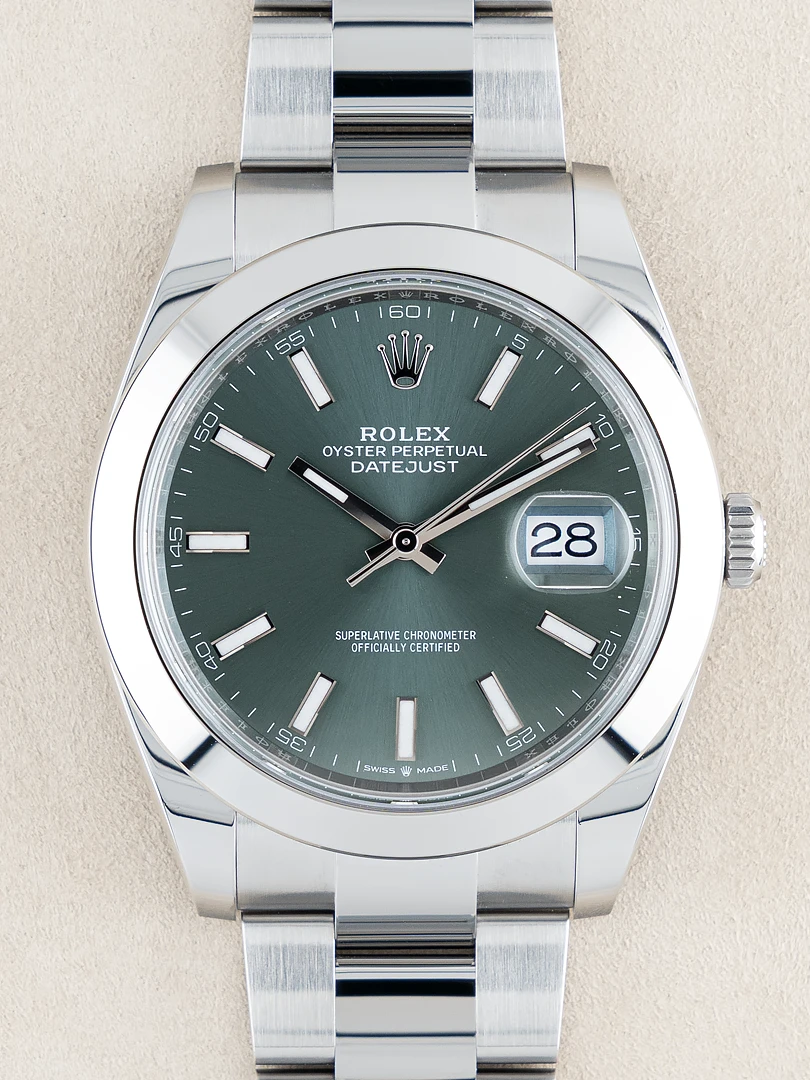 Datejust 41 “Mint Green”