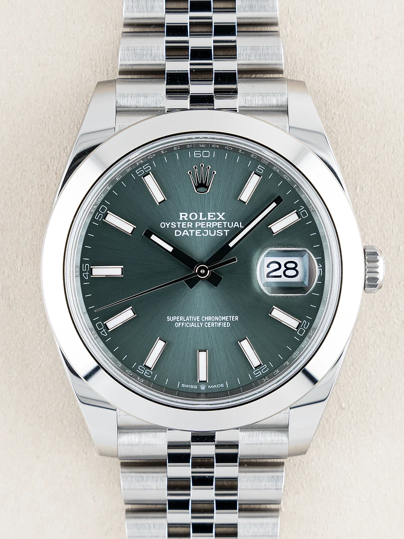 Datejust 41 “Mint Green”