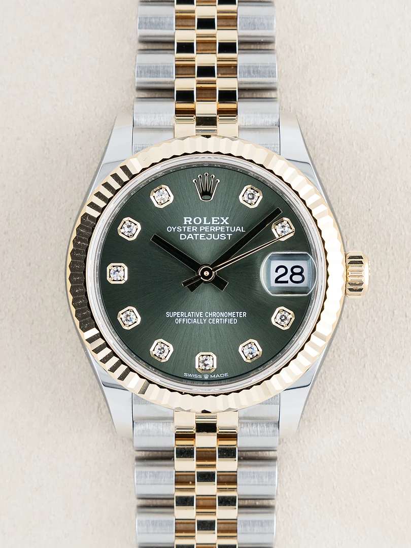 Datejust 31 "Mint Green Diamond"